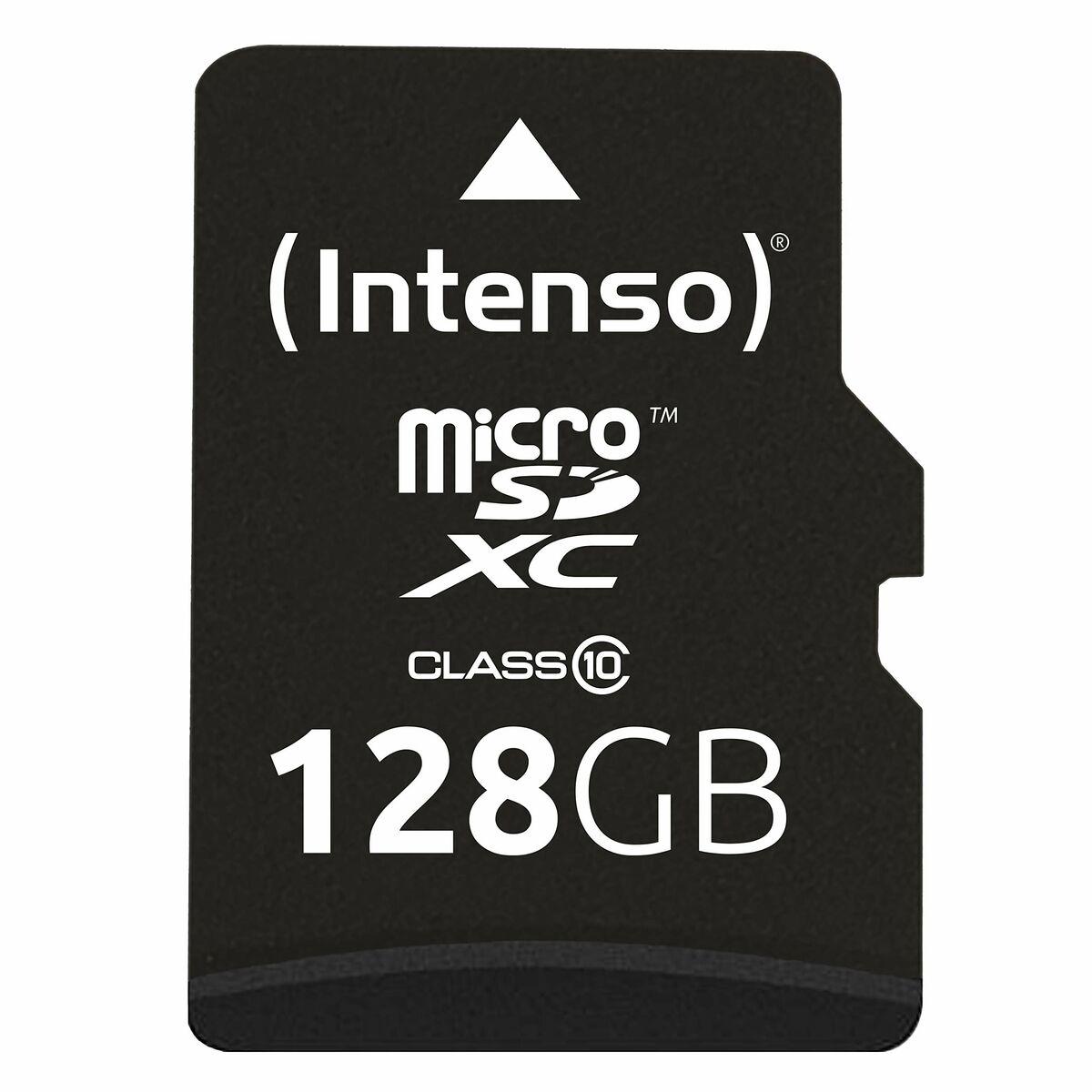 Tarjeta de Memoria Micro SD con Adaptador INTENSO 3413491 128 GB