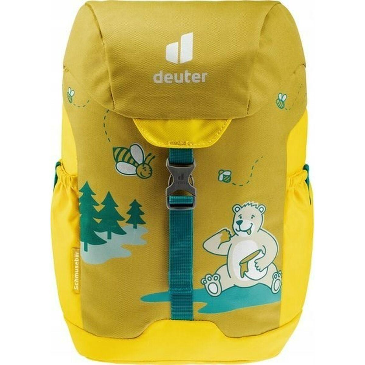 Mochila Deportiva Deuter 34816554 Amarillo Estampado 8 L
