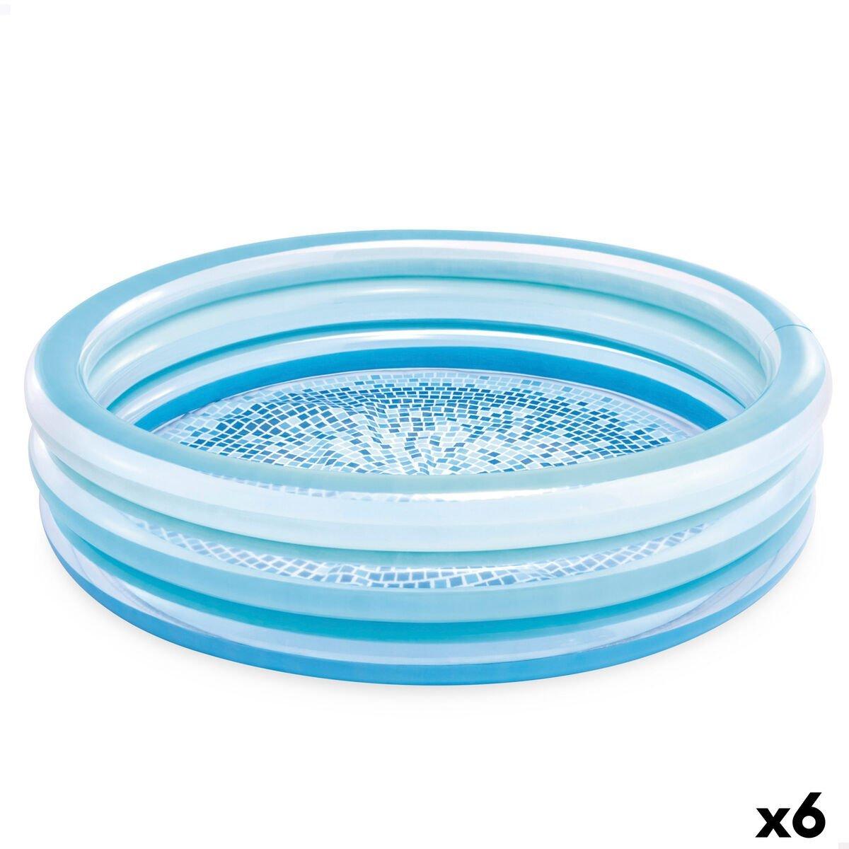 Piscina Hinchable para Niños Intex 147 x 33 x 147 cm (6 Unidades)
