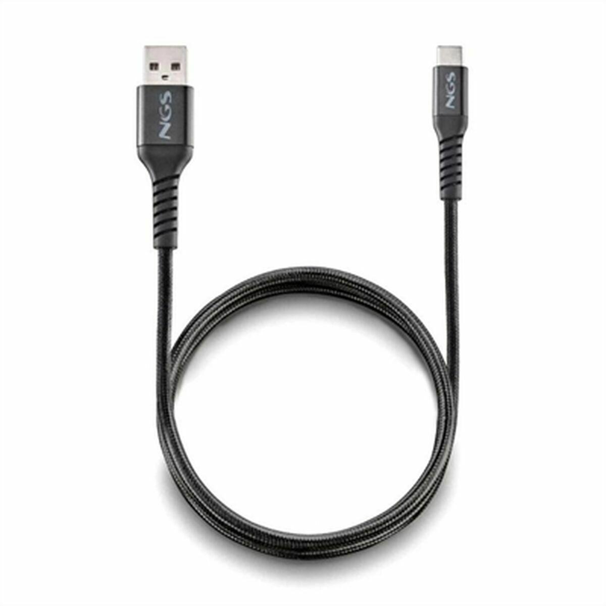 Cable USB-C NGS 480BPS Negro