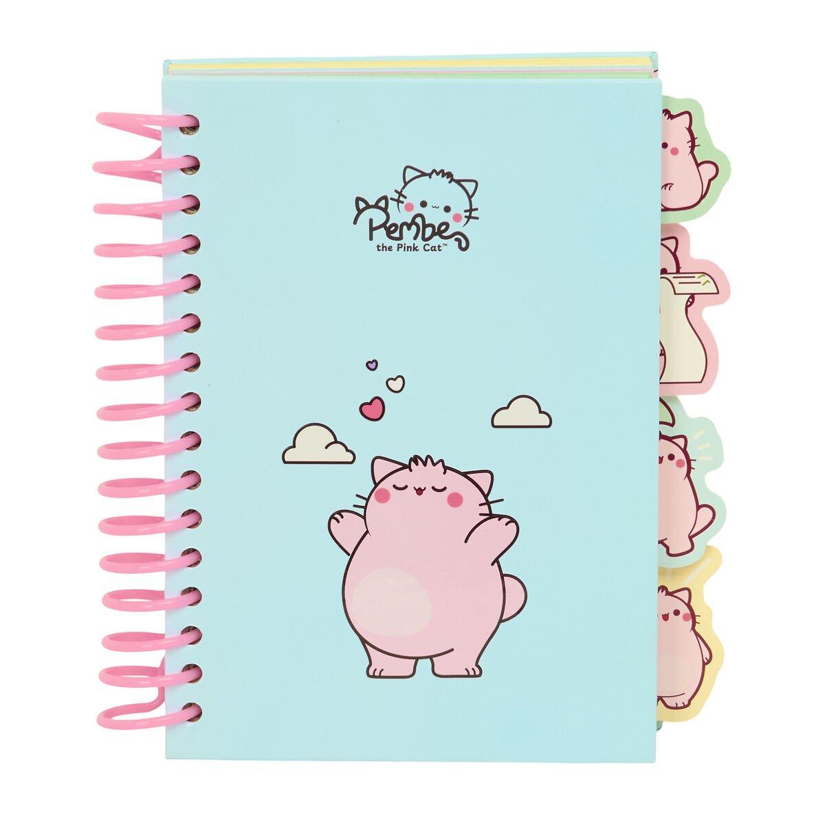 Carpeta de anillas Pembe The pink cat