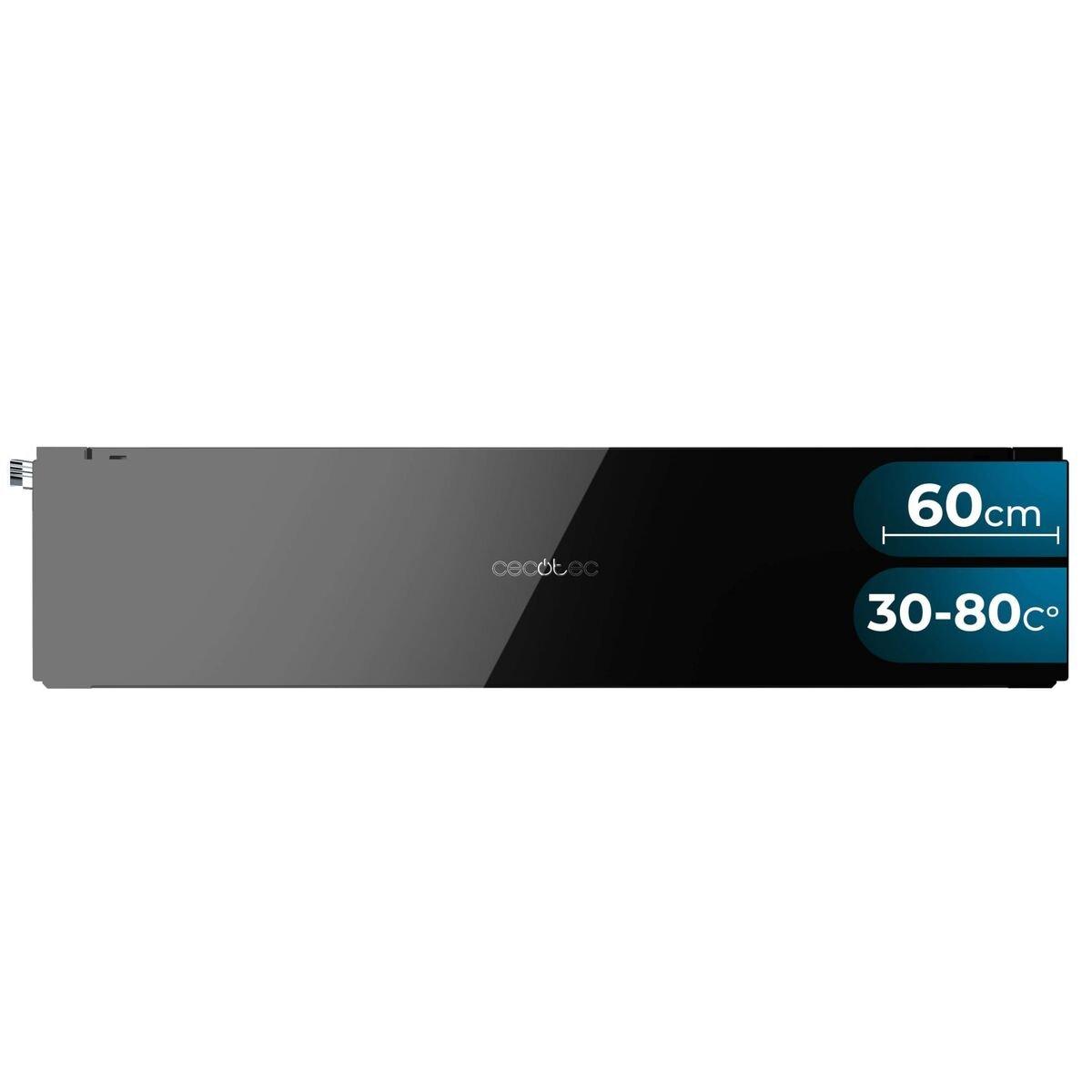 Calientaplatos Cecotec Hexa WD Glass