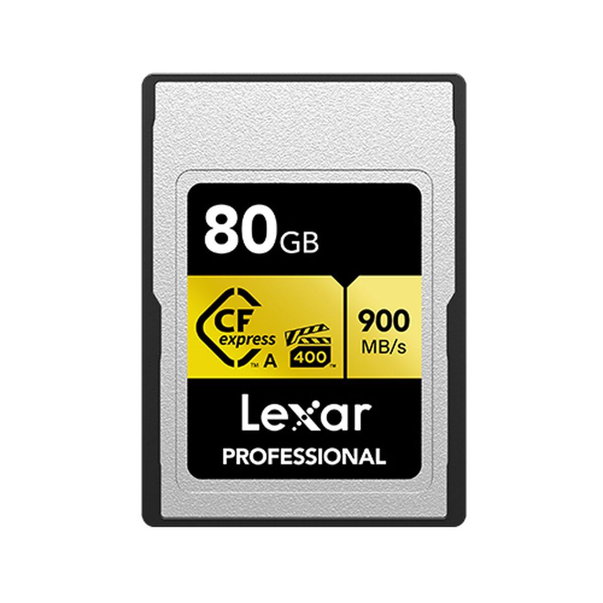 Tarjeta de Memoria SD Lexar LCAGOLD080G-RNENG