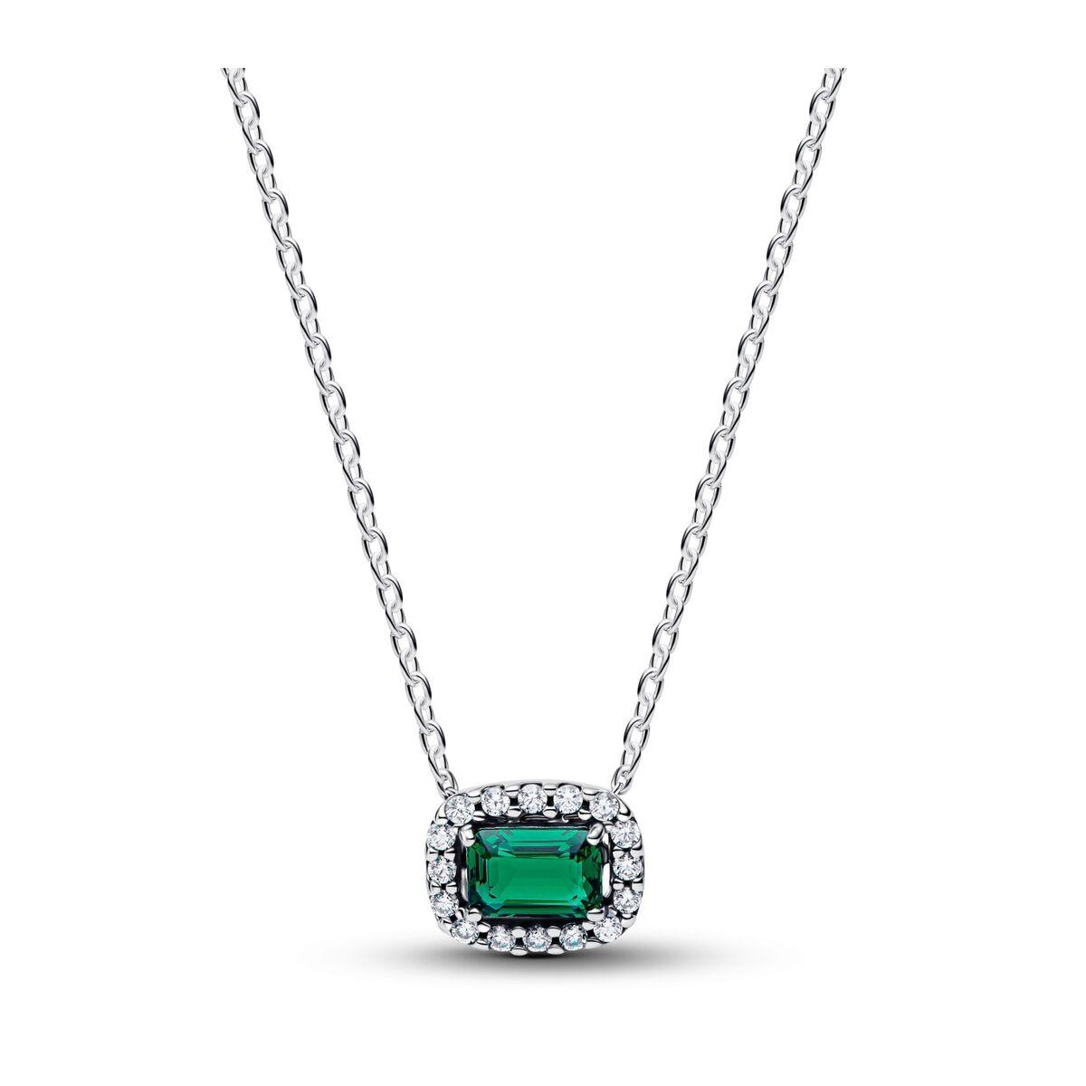 Collar Mujer Pandora 394503C01-45 Plateado Verde