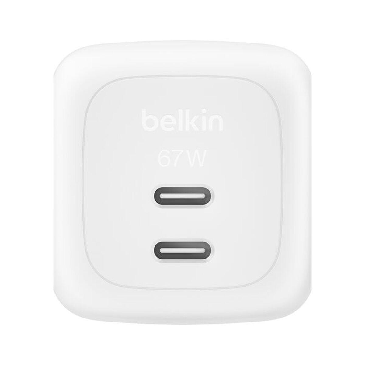 Cargador de Pared Belkin WCH020KQWH Blanco
