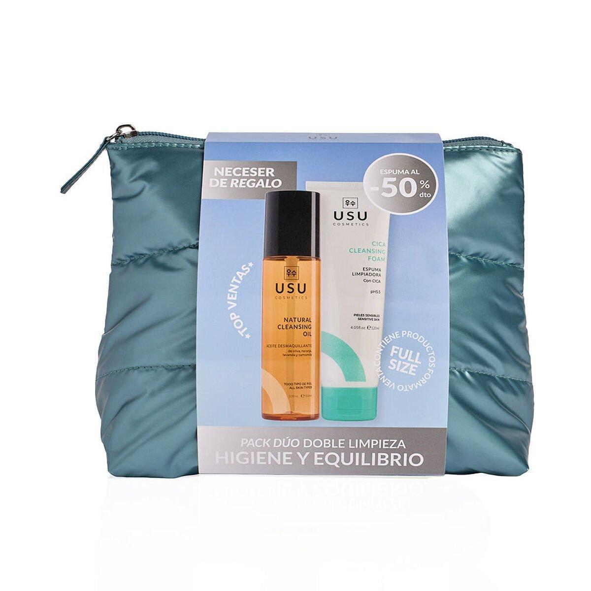 Gel Limpiador Facial USU Cosmetics RUTINA K-BEAUTY 2 Piezas