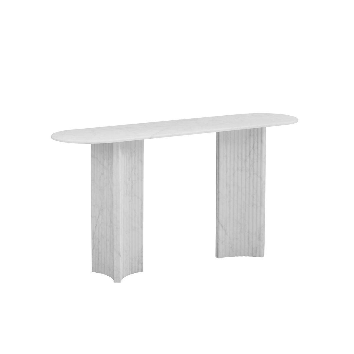 Mesa auxiliar Home ESPRIT Blanco 150 x 40 x 78 cm