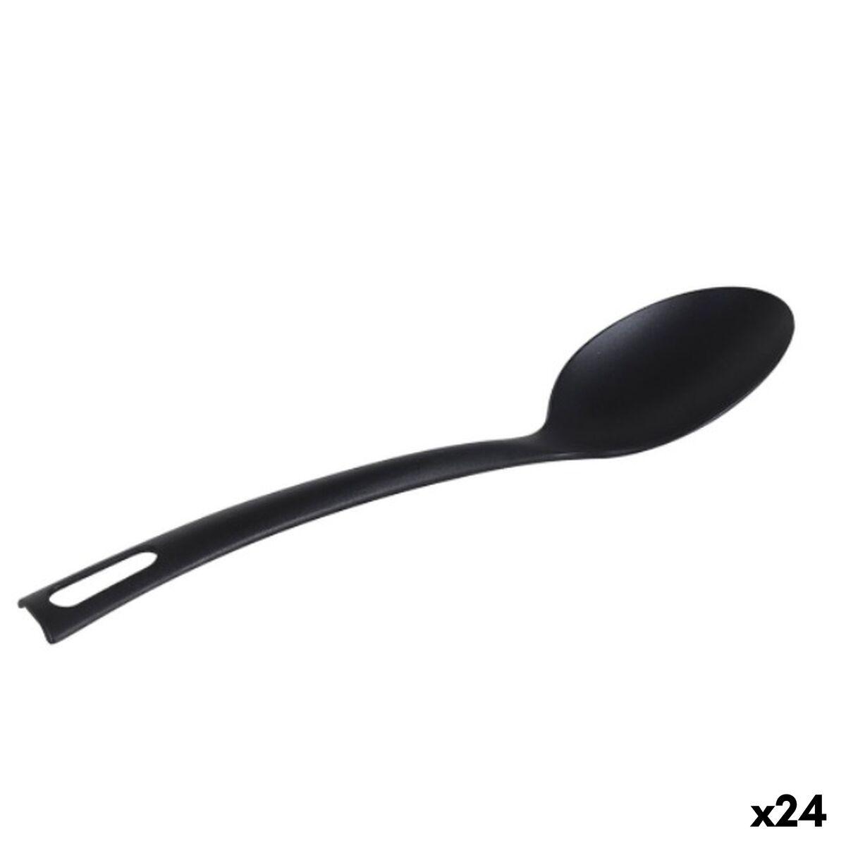 Cuchara Quttin Quttin Nailon 28 x 6 x 4 cm Negro (24 Unidades)