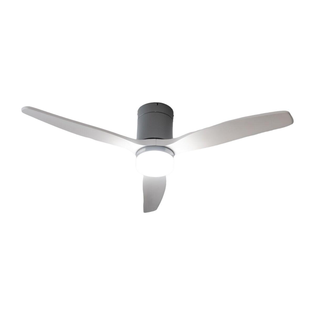Ventilador de Techo con Luz Cecotec EnergySilence Aero 5600 Classic 18 W Blanco metálico