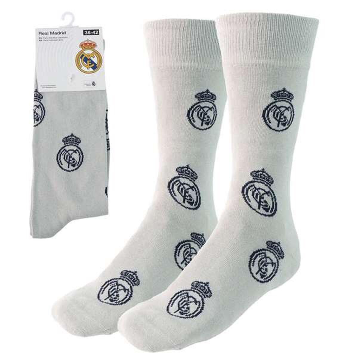Calcetines Real Madrid C.F. Gris Talla única