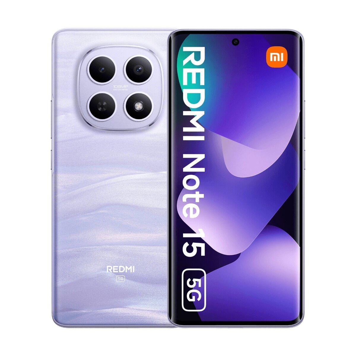 Smartphone Xiaomi Redmi Note 15 5G 6,77" Octa Core 6 GB RAM 128 GB Púrpura