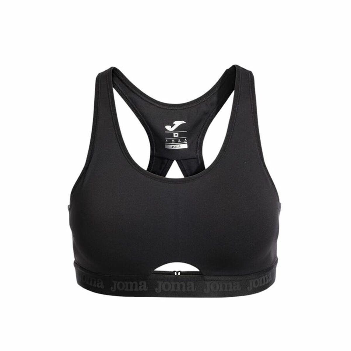 Sujetador Deportivo Joma Sport R-City Iconic Negro Infantil