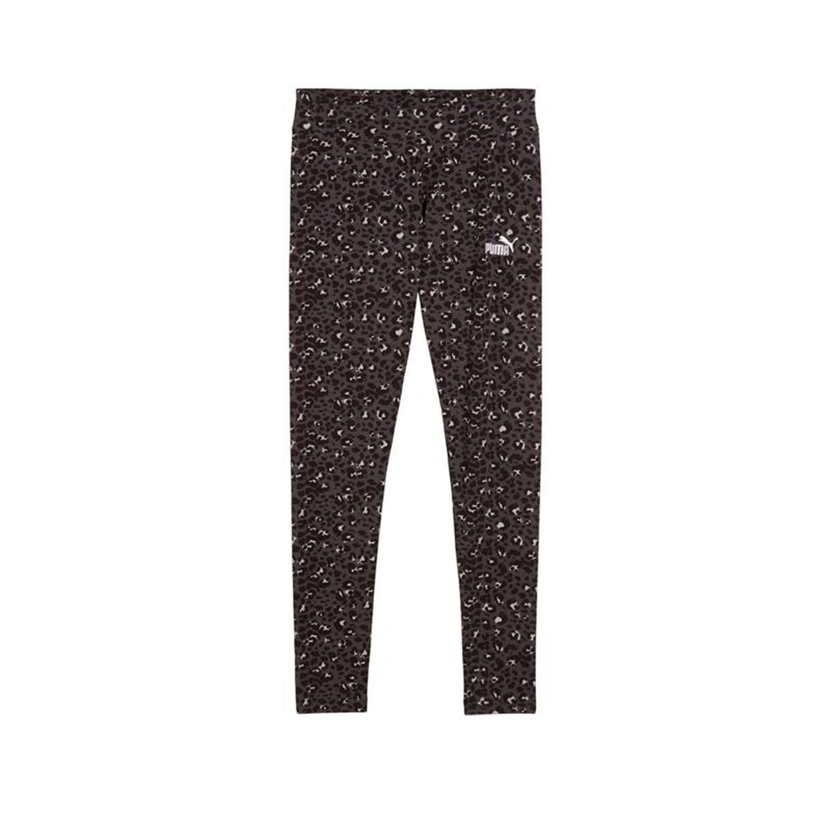 Pantalón Largo Deportivo Puma Essentials Graphic Animal A Negro Mujer