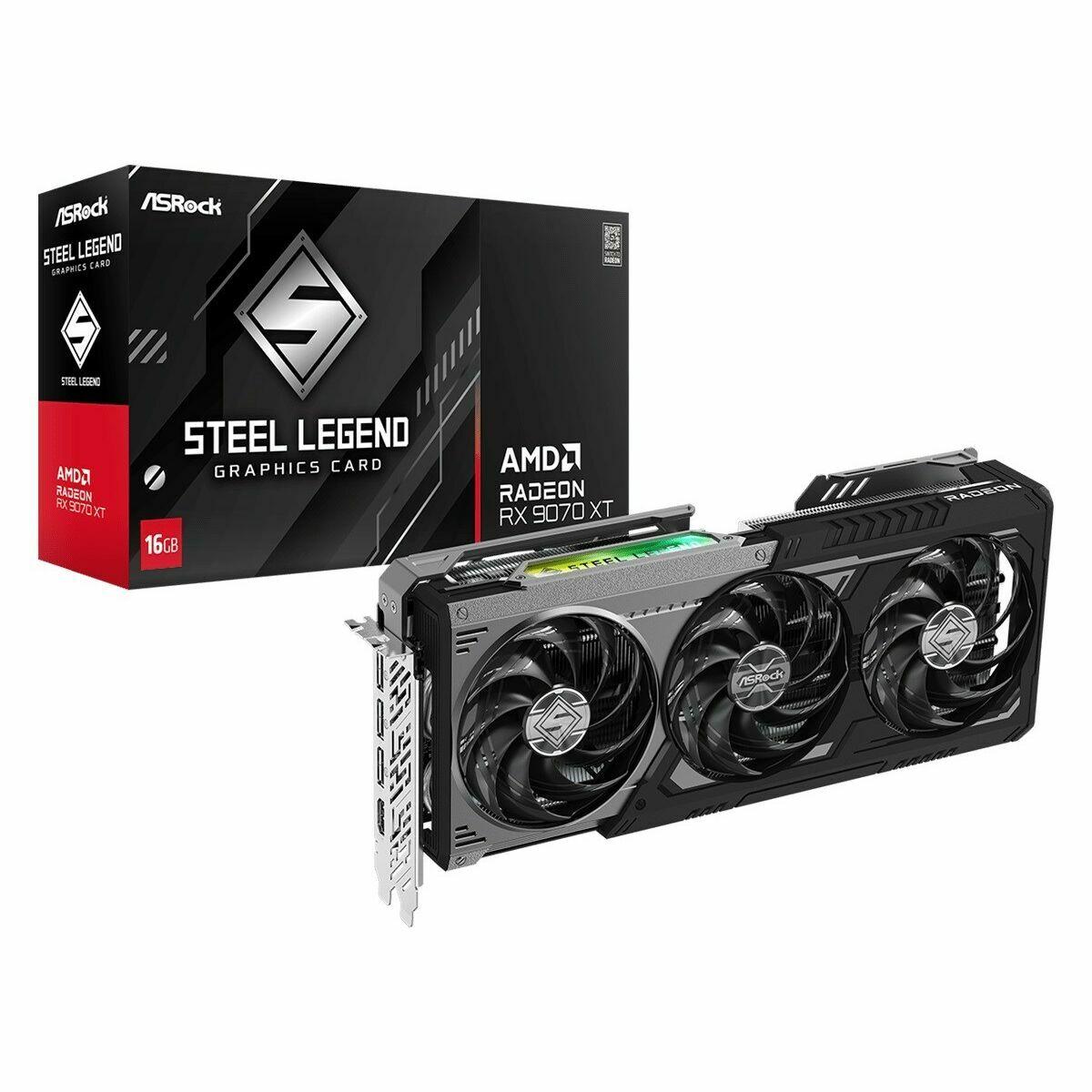 Tarjeta Gráfica ASRock RX9070XT SLD 16G GDDR6 radeon rx 9070 xt 16 GB