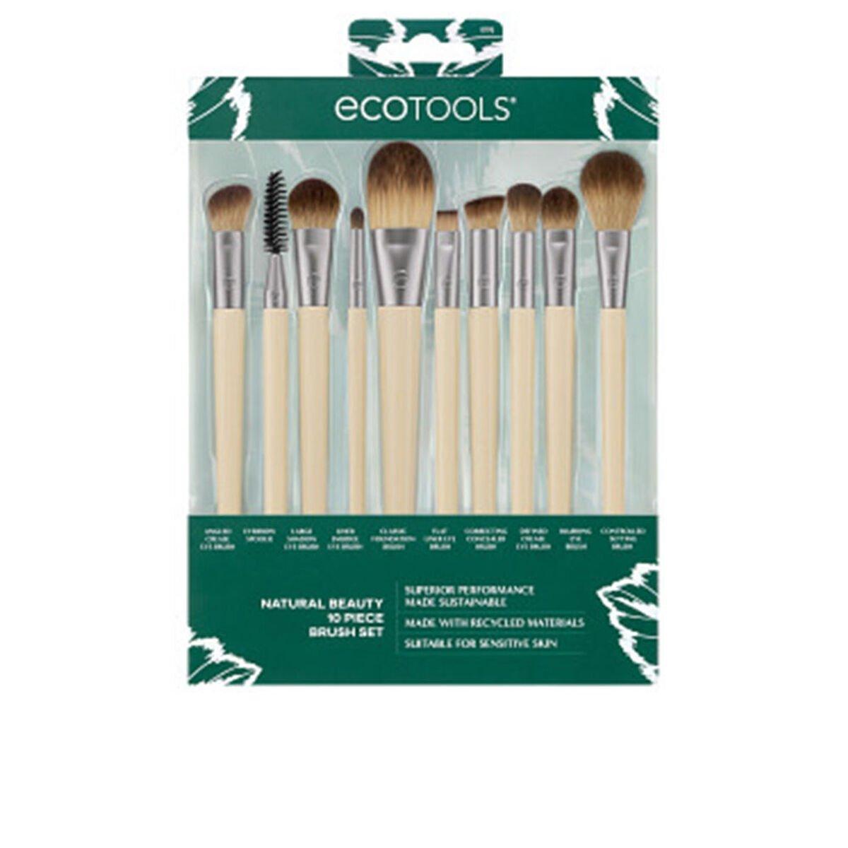 Set de Brochas de Maquillaje Ecotools MAKEUP BRUSHES ECOTOOLS (10 Unidades)