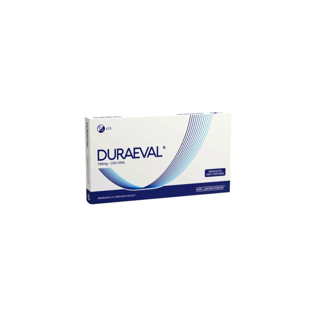 Pastillas para Erección MSR LABORATORIOS DURAEVAL