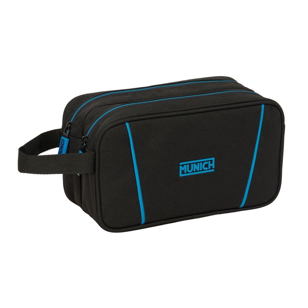 Neceser de Viaje Munich Road Azul Negro 26 x 15 x 12.5 cm