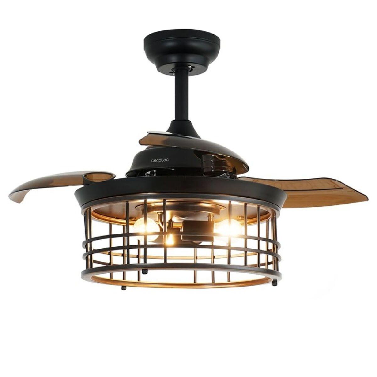 Ventilador de Techo con Luz Cecotec EnergySilence Aero 3600 25 W Metal