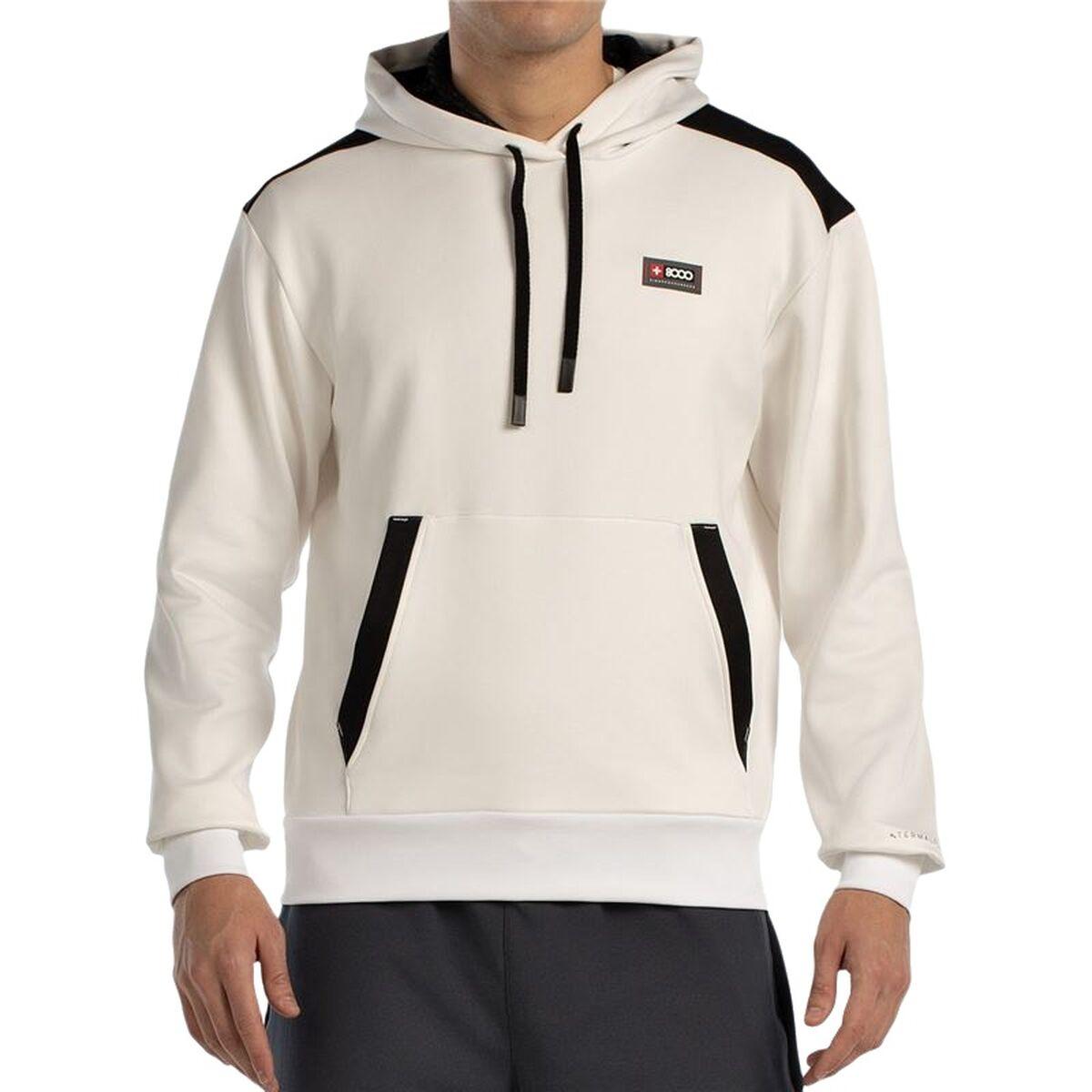 Sudadera con Capucha Hombre +8000 Euron Blanco