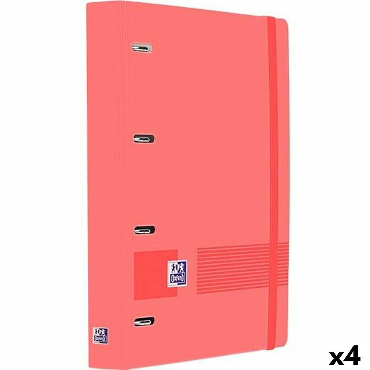 Carpeta de anillas Oxford LIVE&GO Sandía A4+ (4 Unidades)