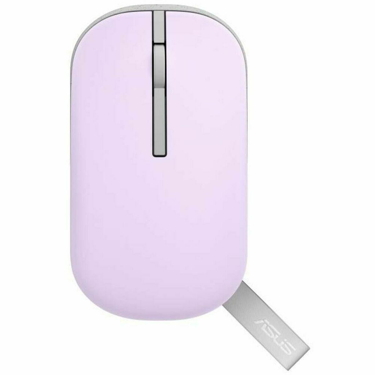 Ratón Asus MD100 Púrpura 1600 dpi