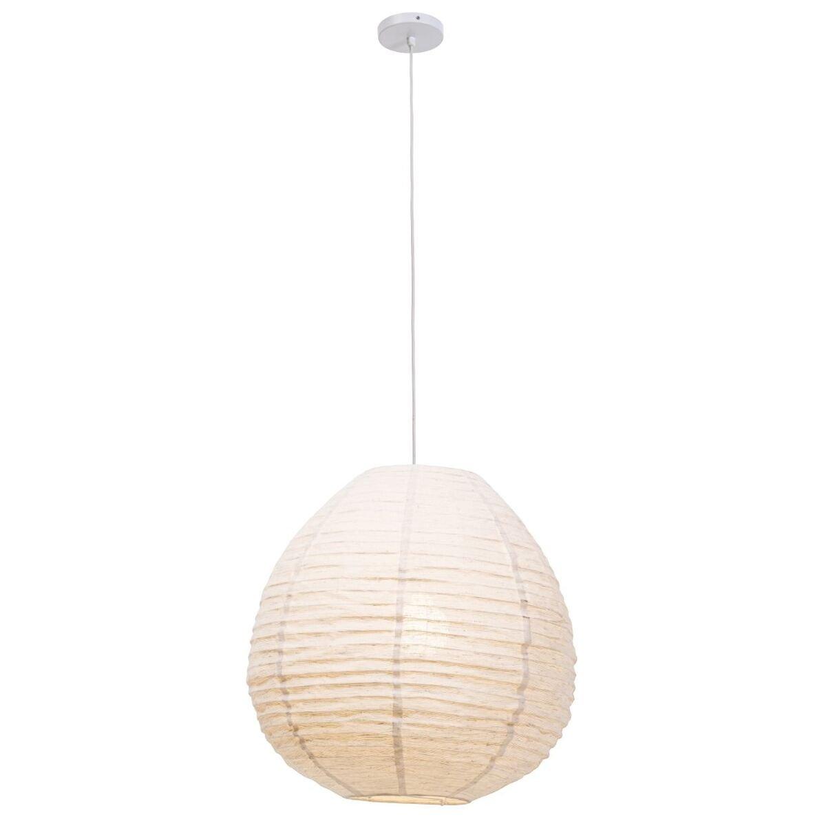 Lámpara de Techo Home ESPRIT Beige Yute 50 W 55 x 55 x 60 cm