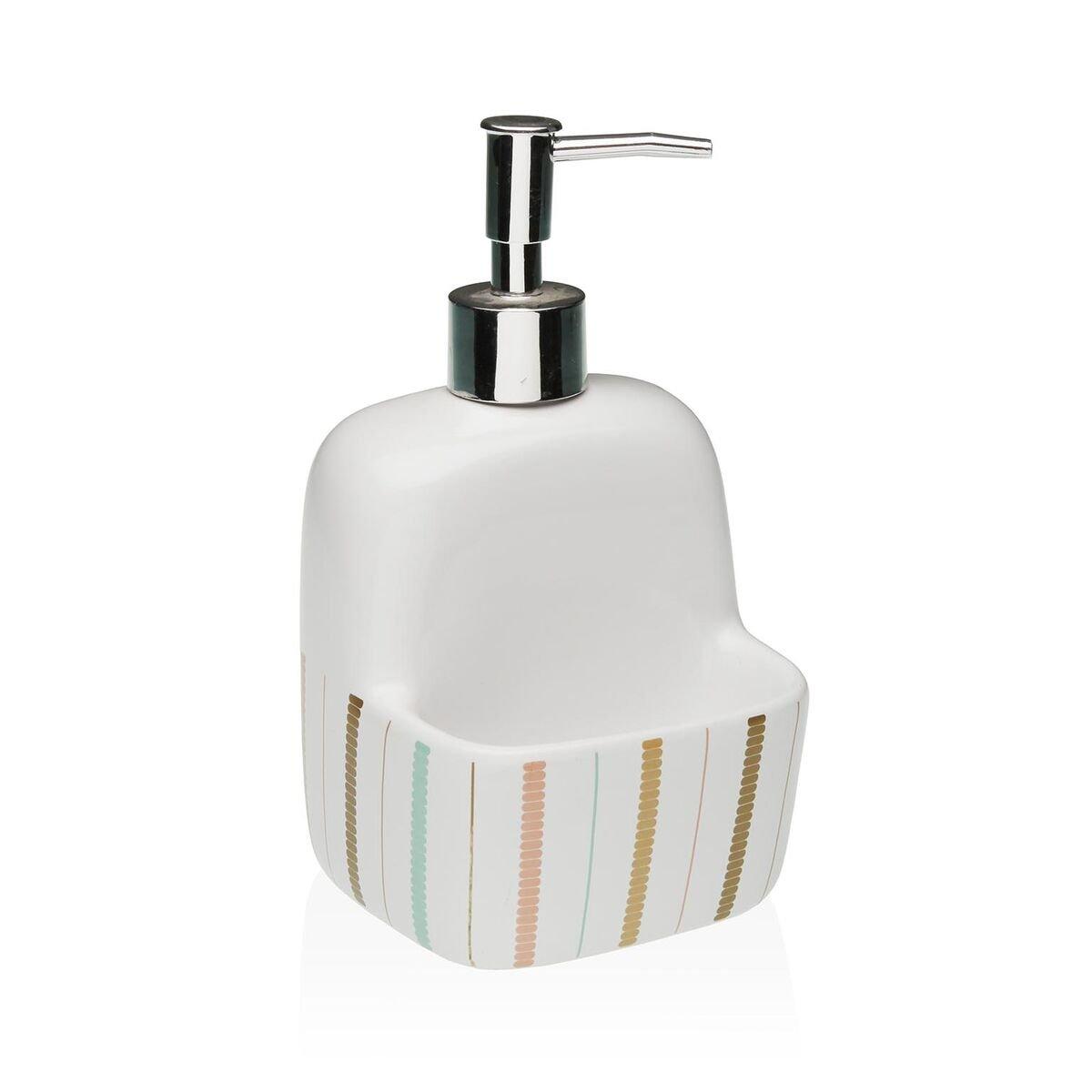 Dispensador de Jabón Versa Flint Cerámica 9,4 x 17,8 x 10,5 cm