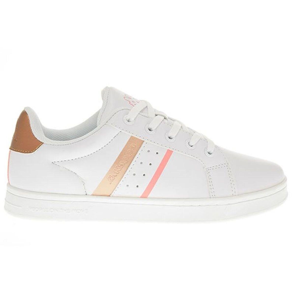 Zapatillas Deportivas Infantiles Kappa Logo Alpha Lace Blanco