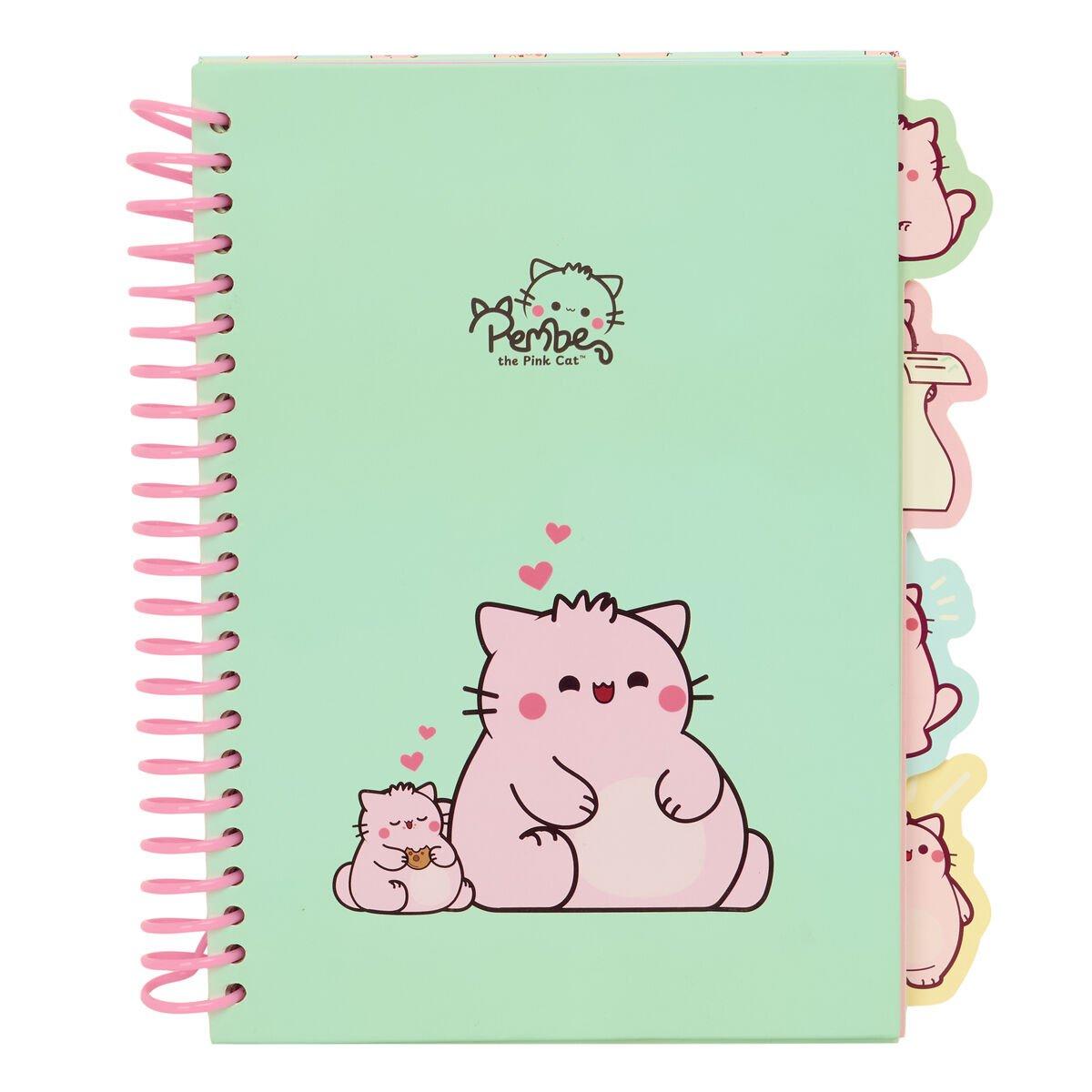 Carpeta de anillas Pembe The pink cat