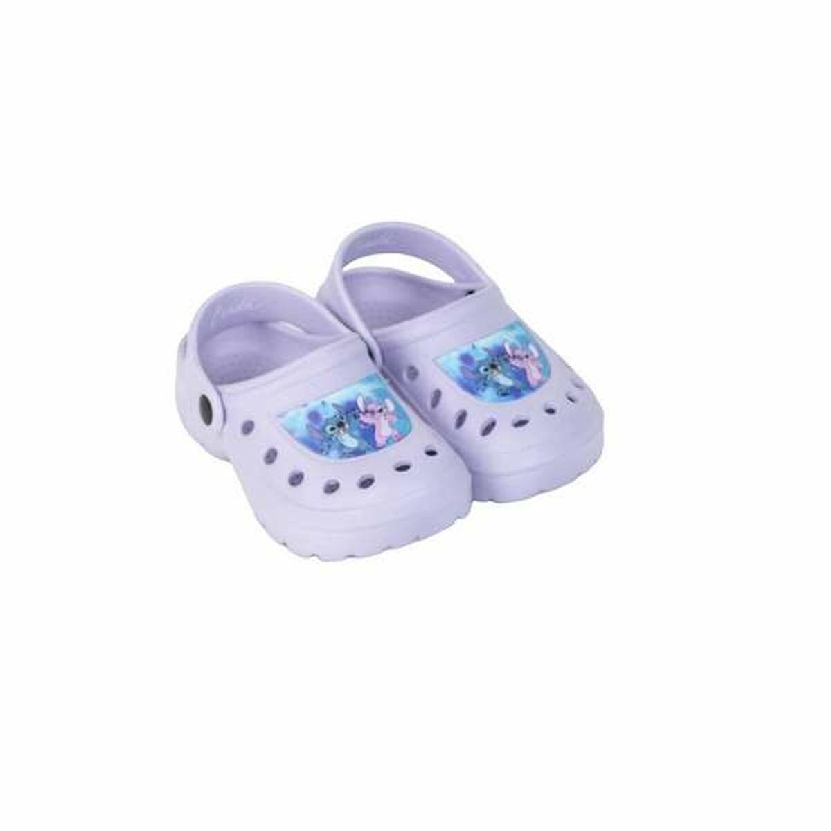 Zuecos Stitch Morado 32-33