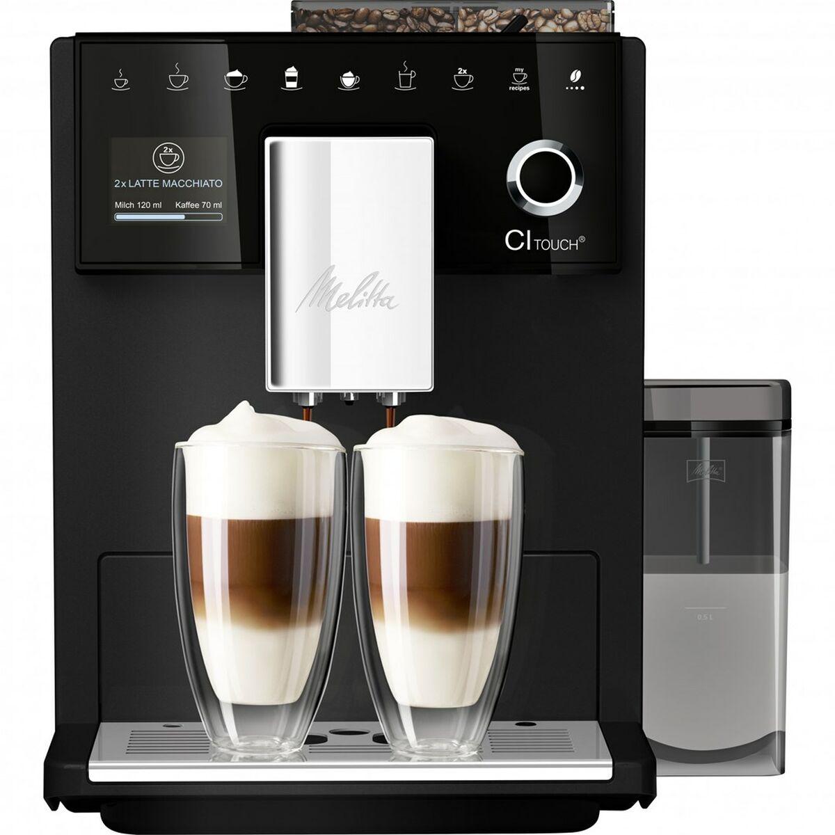 Cafetera Superautomática Melitta F630-211 Negro 1400 W 1,8 L 135 g