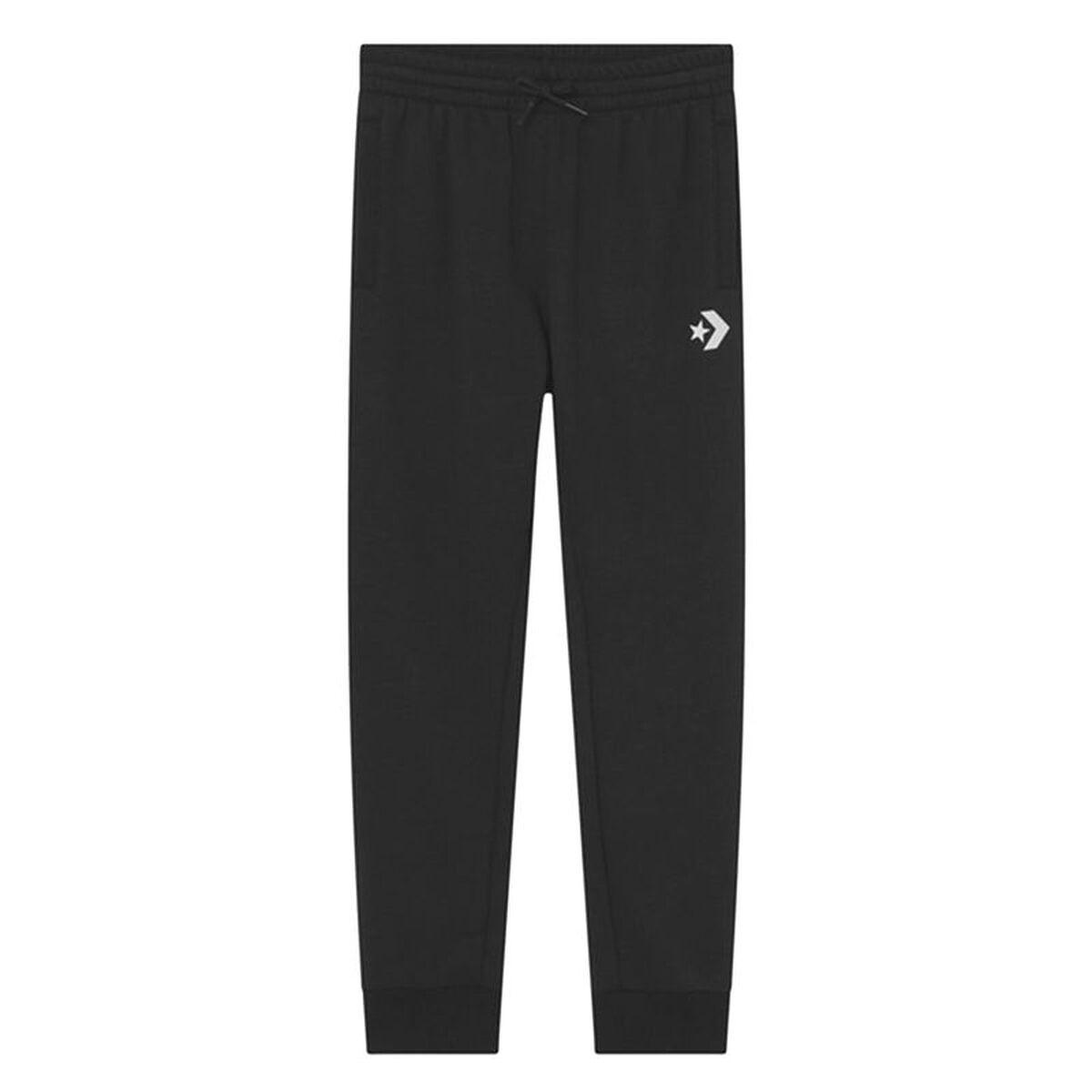 Pantalón Largo Deportivo Converse All Star Chevron Negro