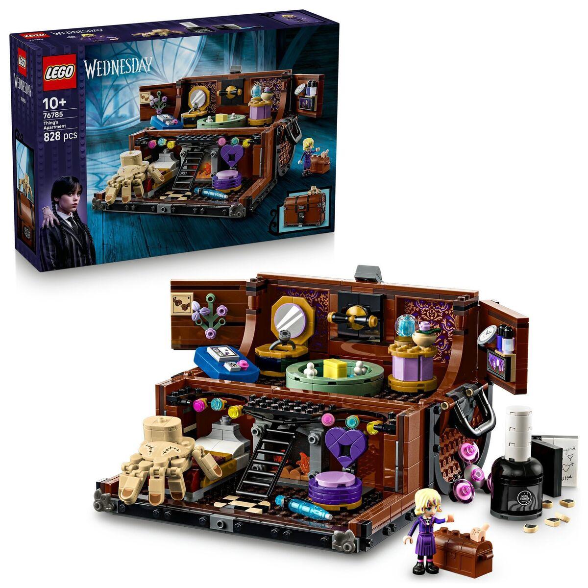 Juego de Construcción Lego Wednesday 76785 Thing's Apartment 828 Piezas