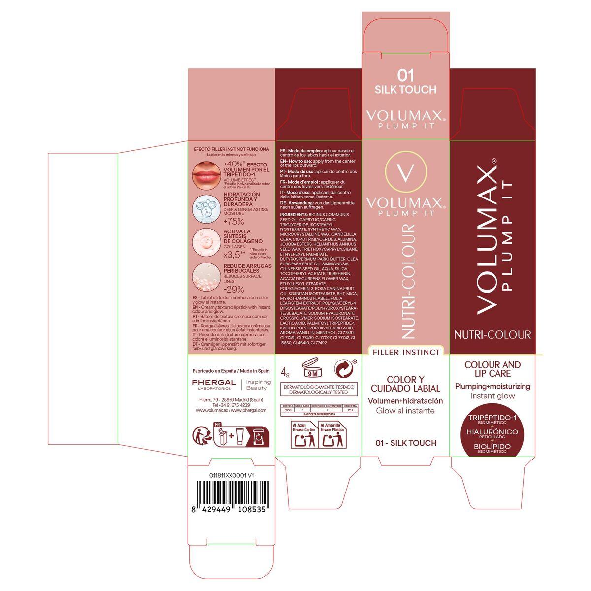 Protector Labial Volumax VOLUMAX PLUMP IT 4 g