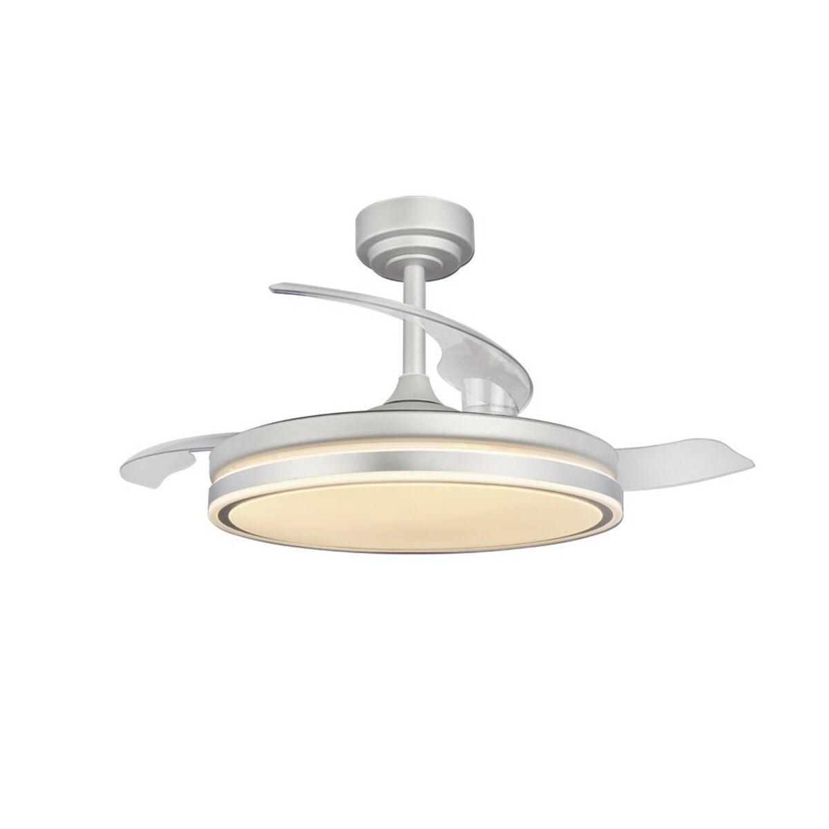 Ventilador de Techo CristalRecord RETRACT MOSS Gris 72 W