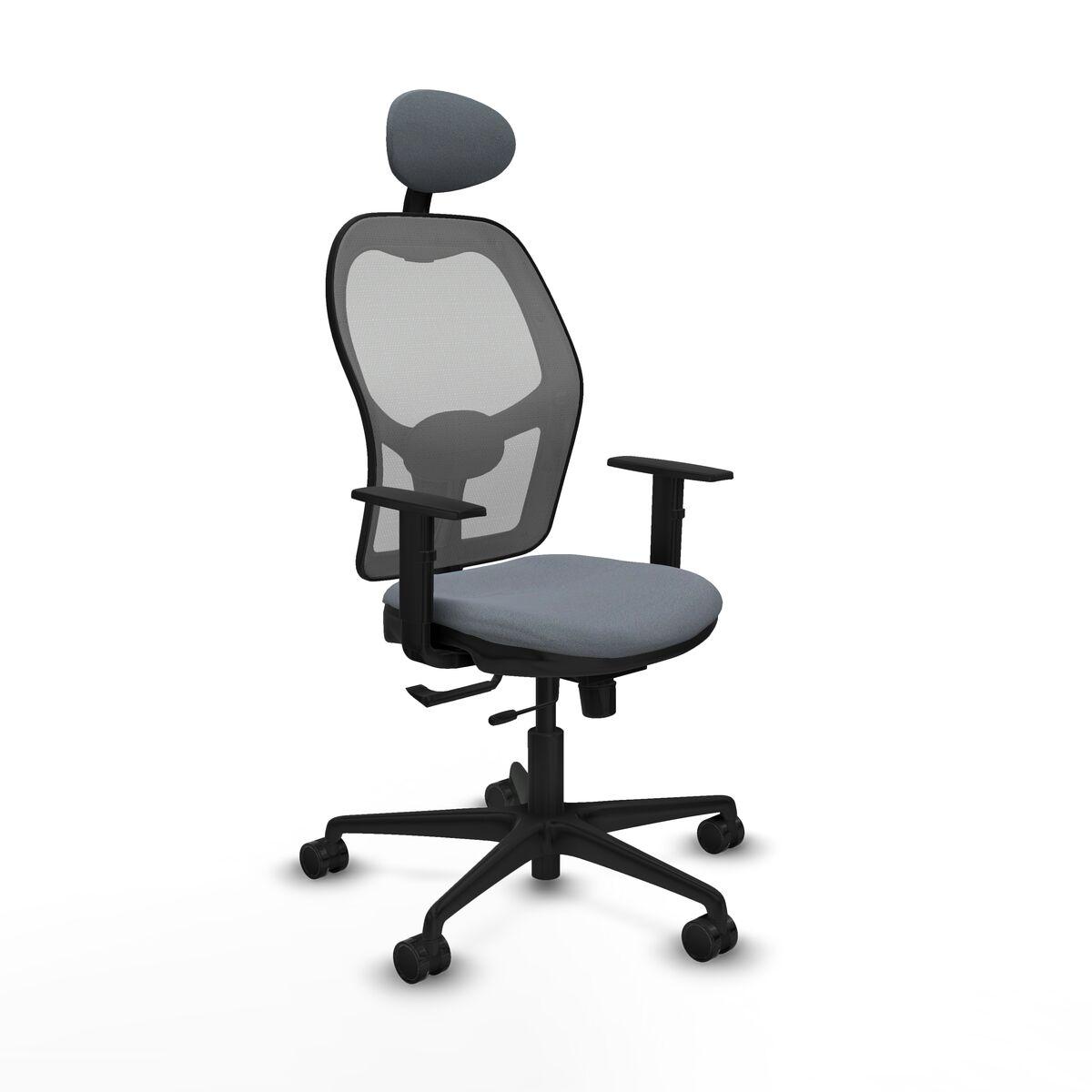 Silla de Oficina con Cabecero Jorquera Piqueras y Crespo 1D036N1 Gris