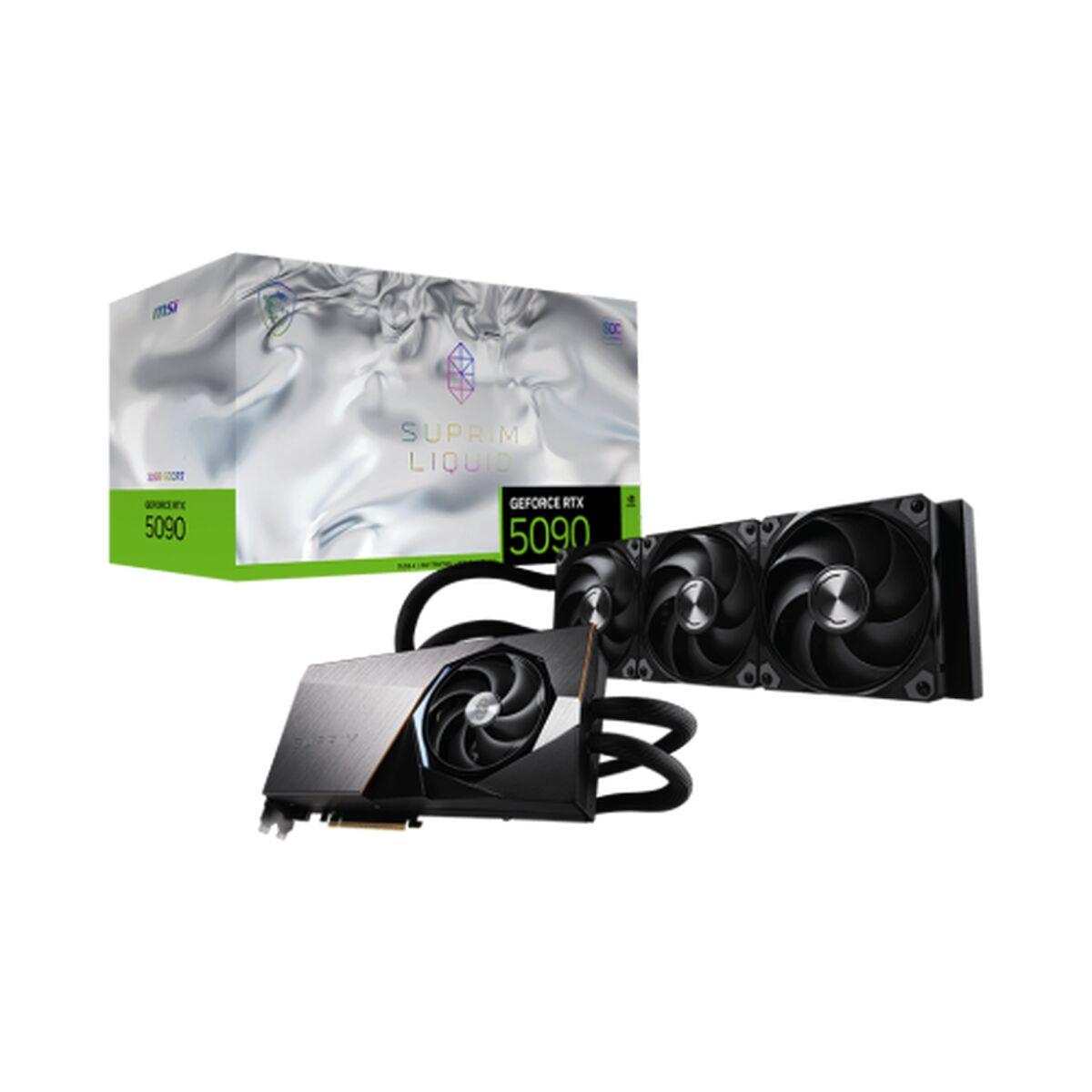 Tarjeta Gráfica MSI GEFORCE RTX 5090 32G SUPRIM LIQUID SOC