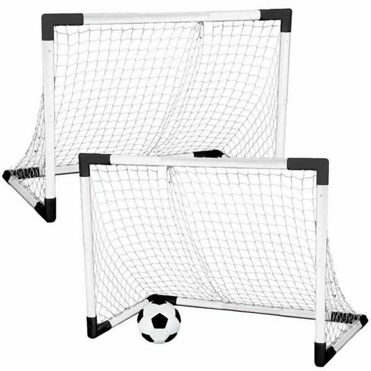 Portería de Fútbol Mondo 14 cm Blanco