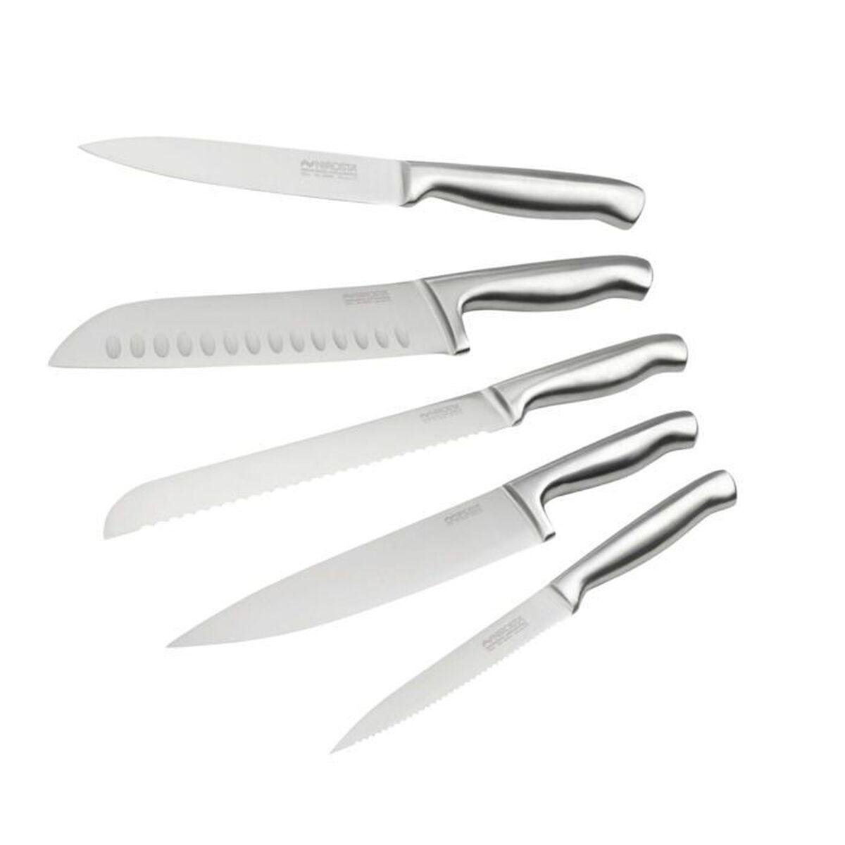 Set de Cuchillos Nirosta Acero Acero Inoxidable