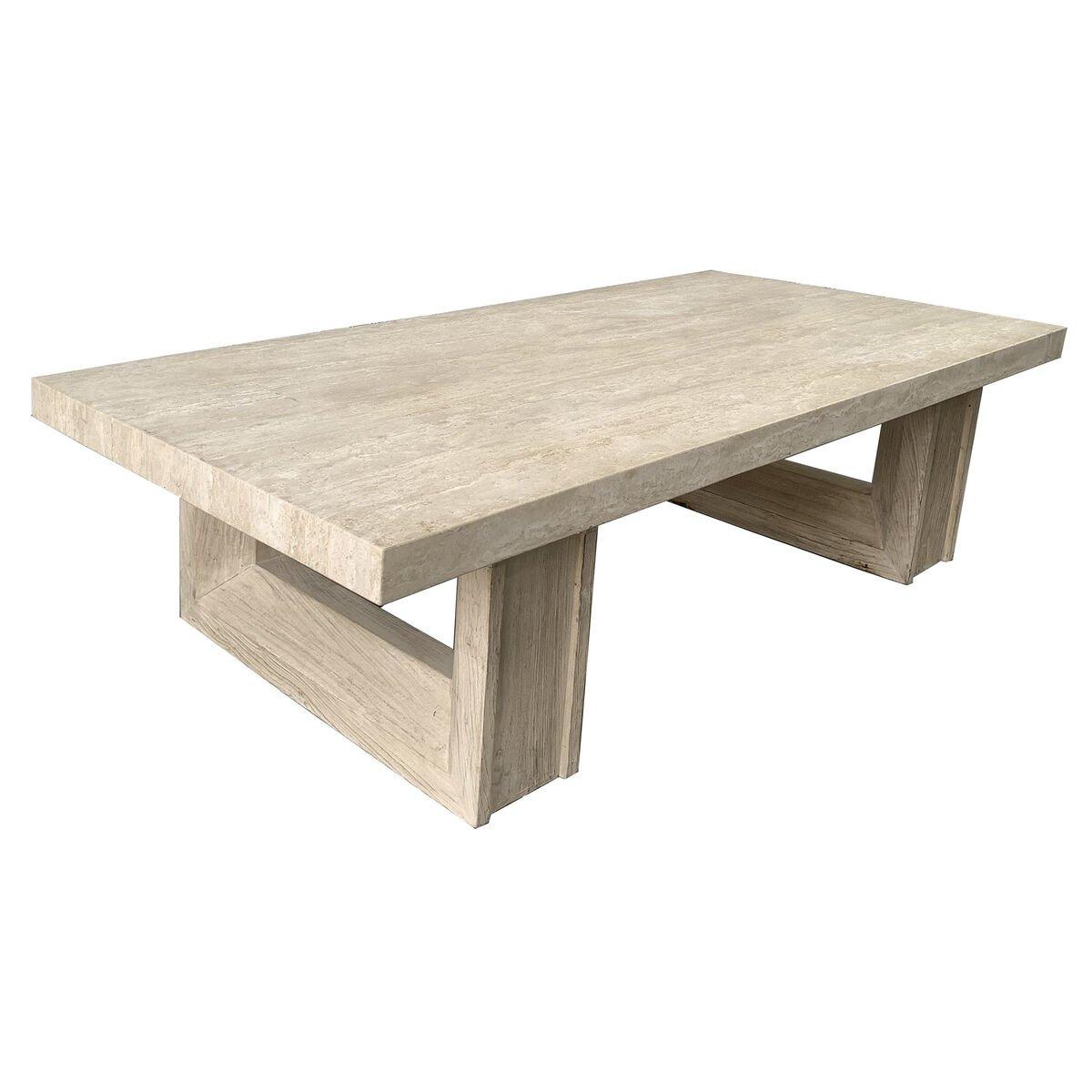 Mesa de Centro Home ESPRIT 160 X 80 X 43 CM
