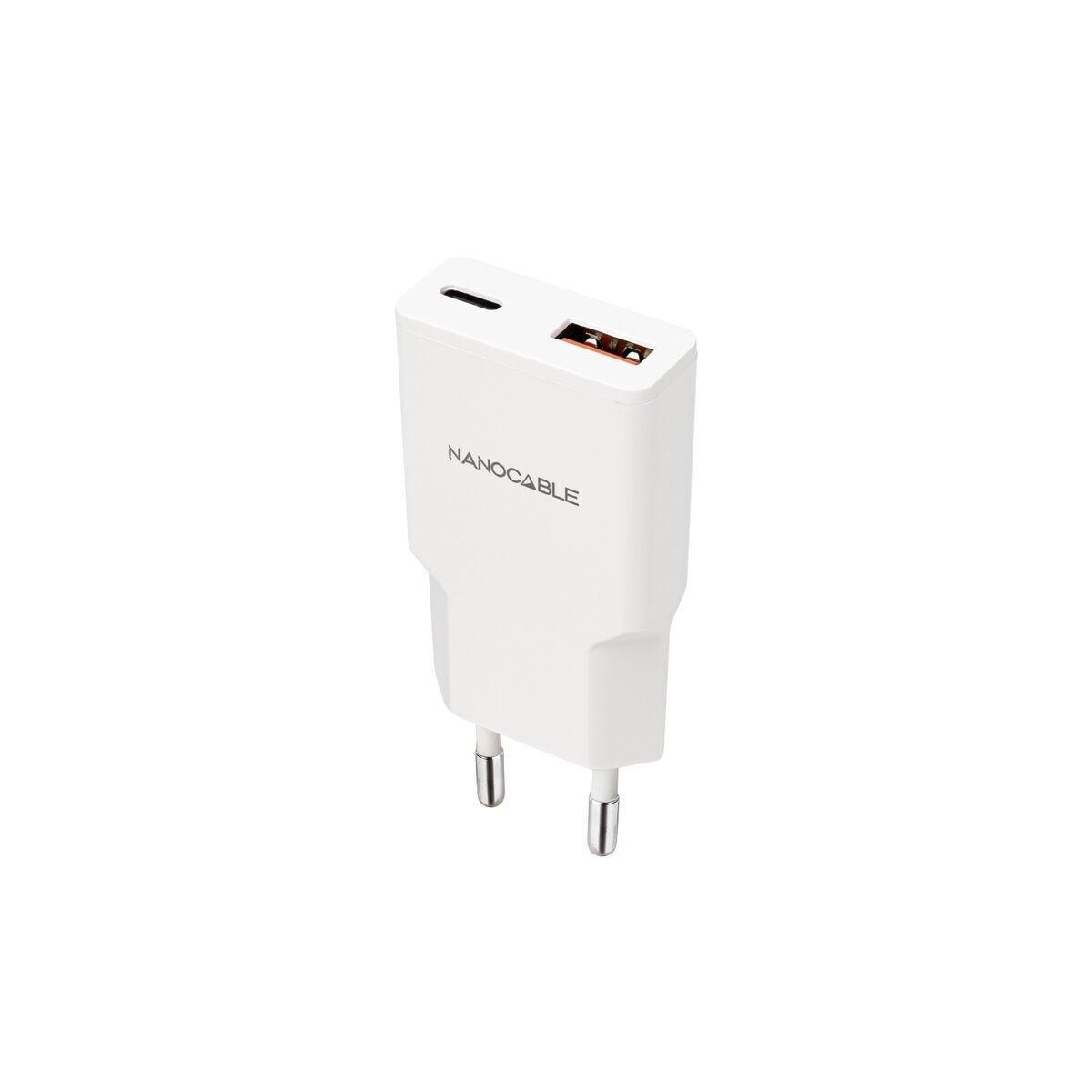 Cargador de Pared NANOCABLE 10.10.2028 Blanco 30 W