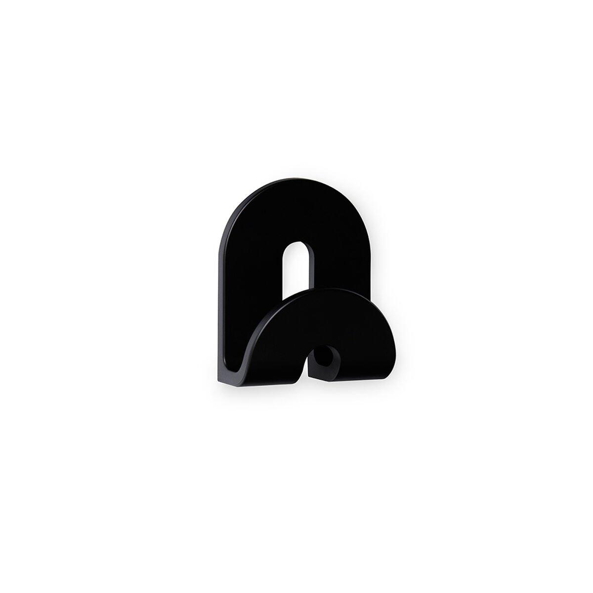 Gancho para colgar Inofix calma Negro 2,5 kg Adhesivo