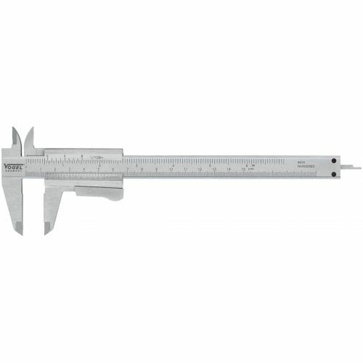 Calibre pie de rey VOGEL Acero Inoxidable 150 mm