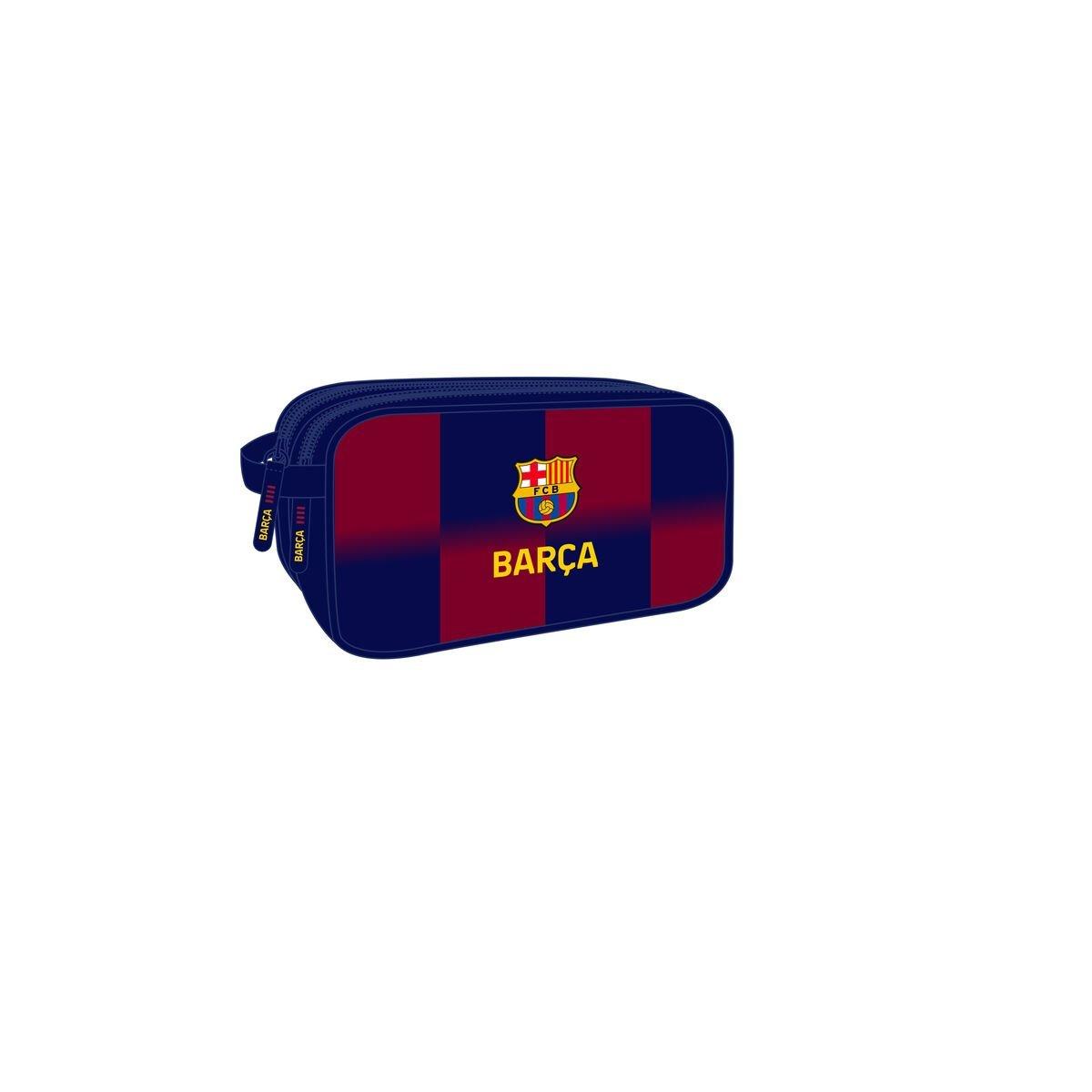 Neceser de Viaje F.C. Barcelona Azul Granate Deportivo 26 x 15 x 12.5 cm