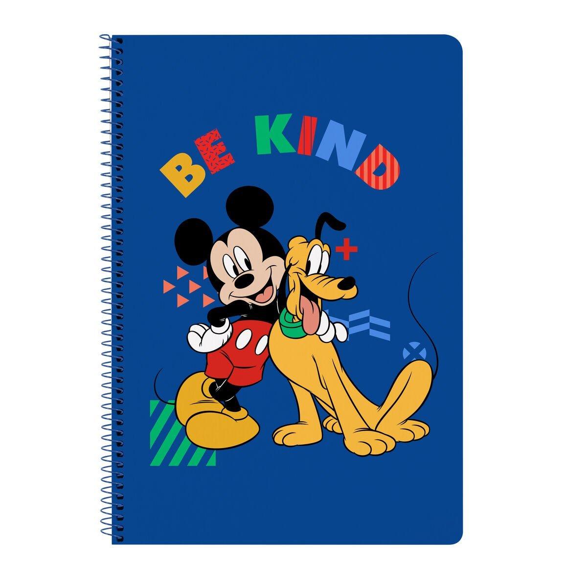 Carpeta de anillas Mickey Mouse Clubhouse Today Azul A4 21.5 x 31 x 1 cm