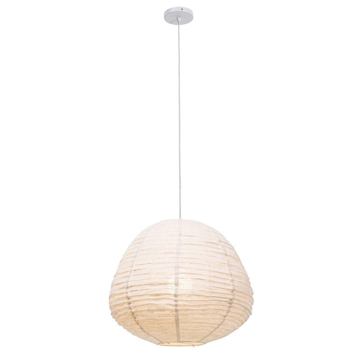Lámpara de Techo Home ESPRIT Beige Yute 50 W 55 x 55 x 47 cm