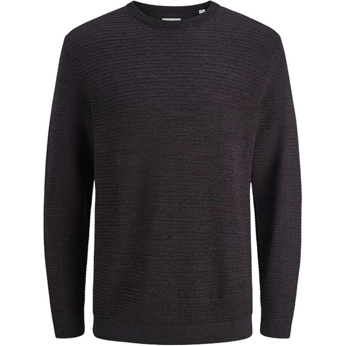 Sudadera sin Capucha Hombre Jack & Jones Jjotto Knit Crew Neck Negro