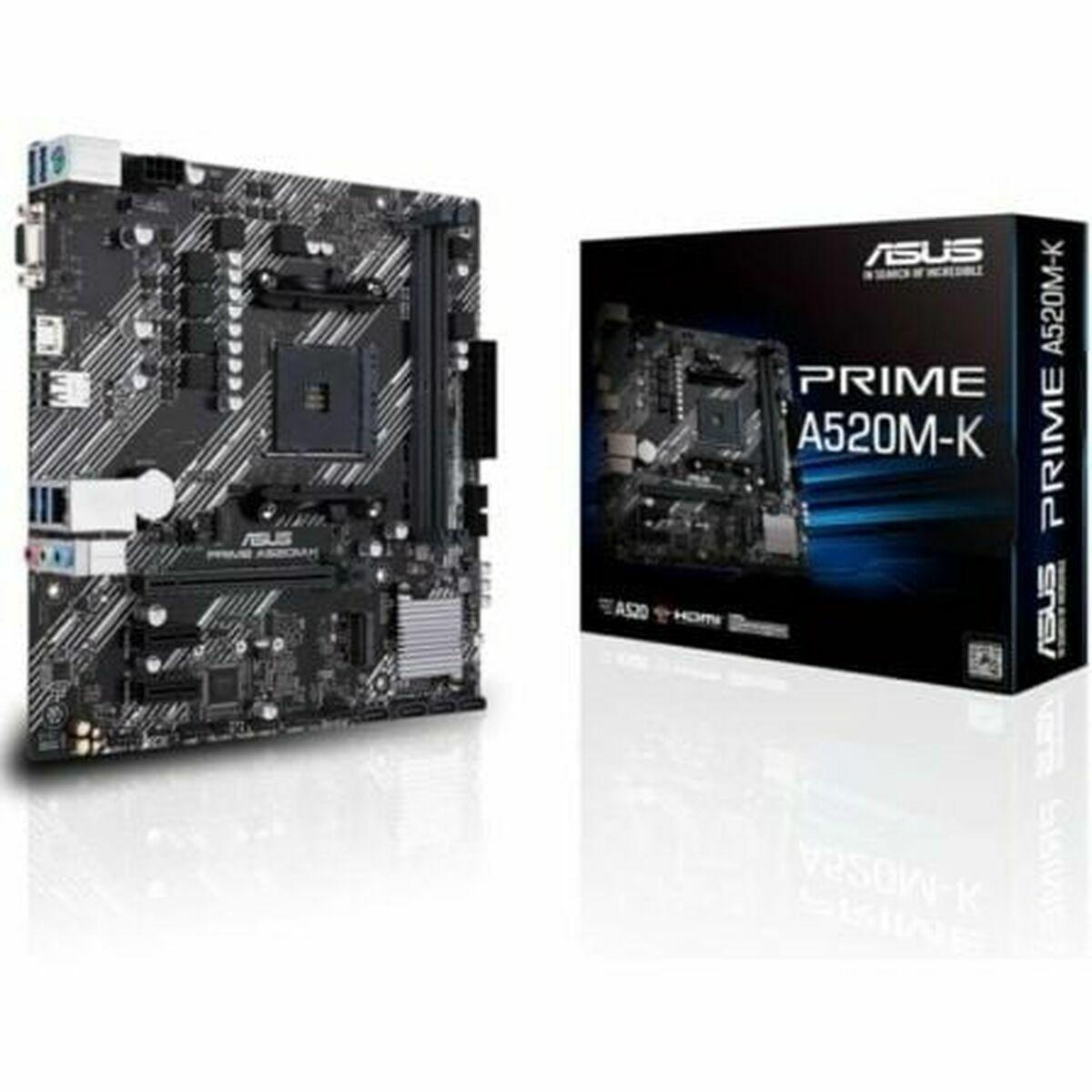 Placa Base Asus PRIME PRIME A520M-K AMD A520 AMD AM4