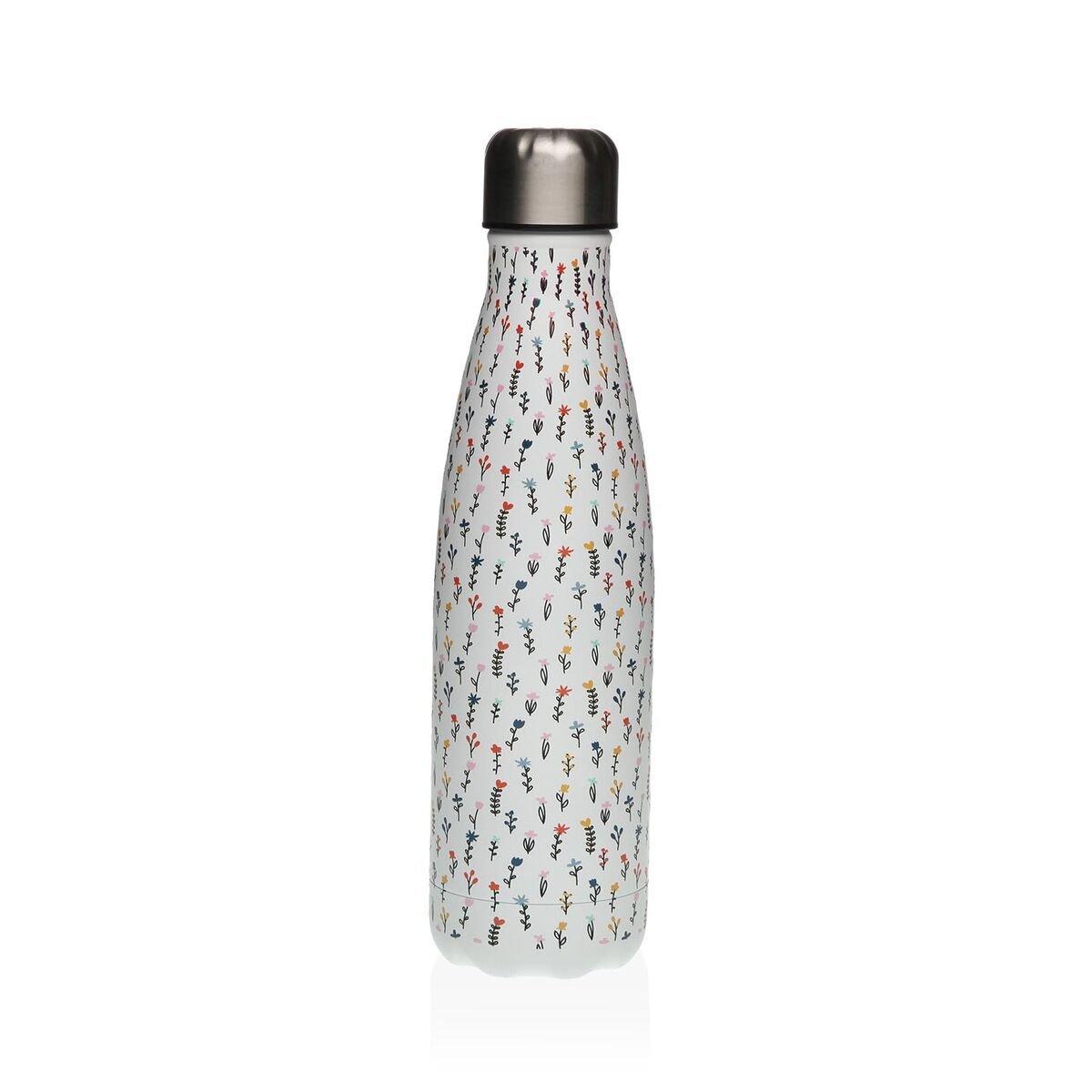 Botella de Agua Versa Blume Acero 7 x 27 x 7 cm