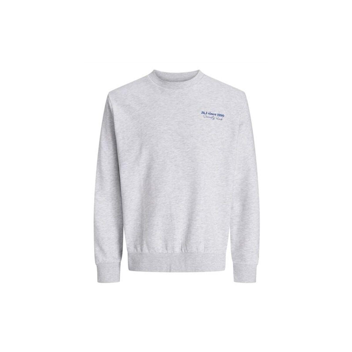 Sudadera sin Capucha Hombre Jack & Jones Jjninety Crew Neck Blanco